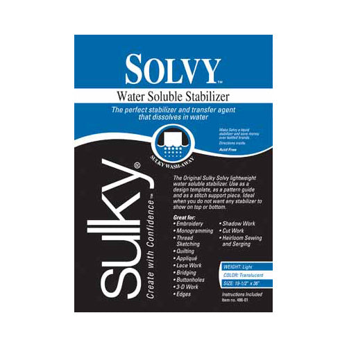 Paquet SULKY Solvy - blanc - 50 x 91cm (20″ x 36″)