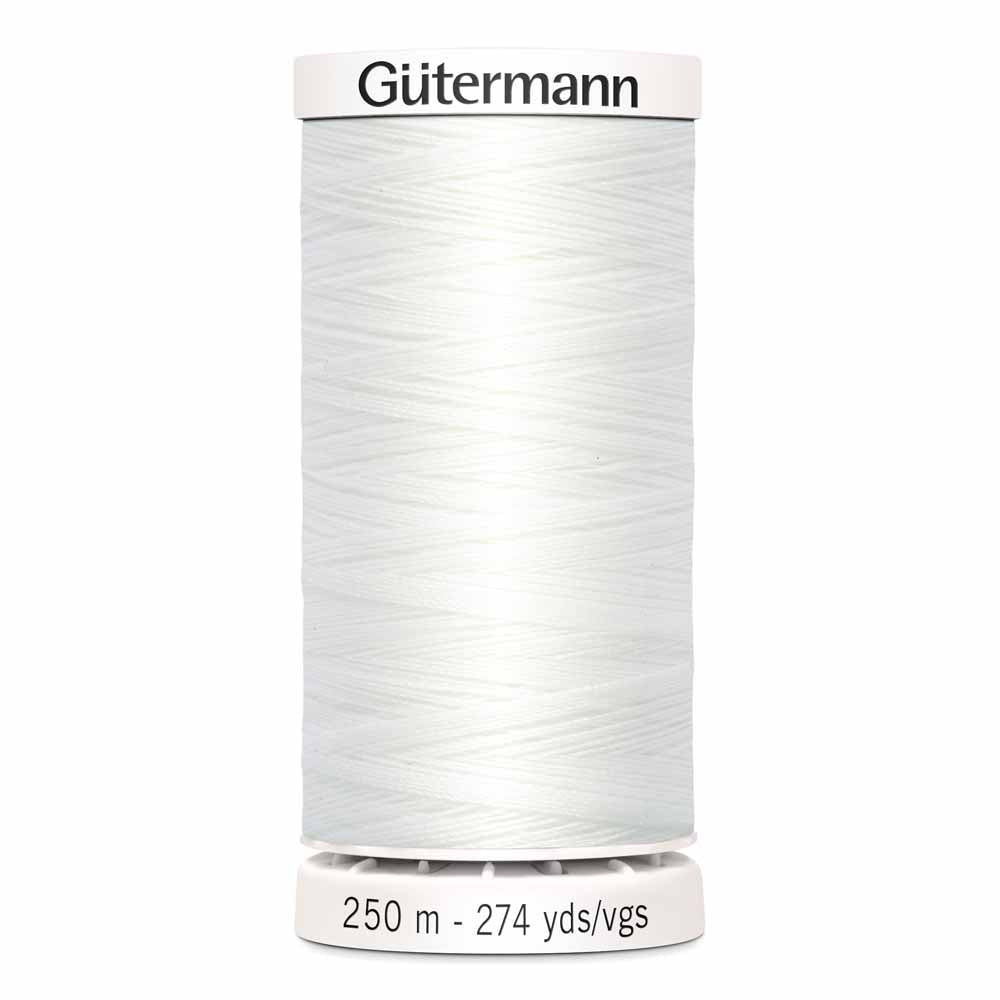 Fil de polyester - Blanc - GÜTERMANN - 250m