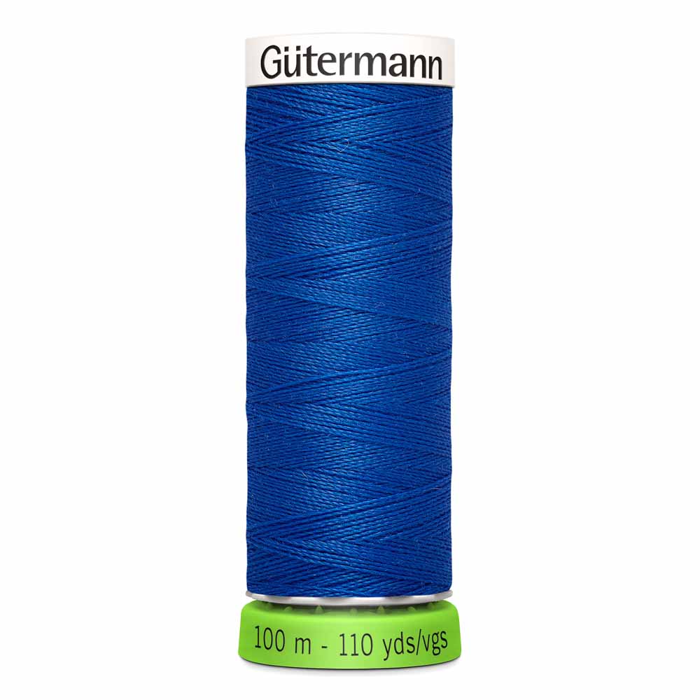 Fil de polyester recyclé / rPet - 315 Bleu électrique - GÜTERMANN
