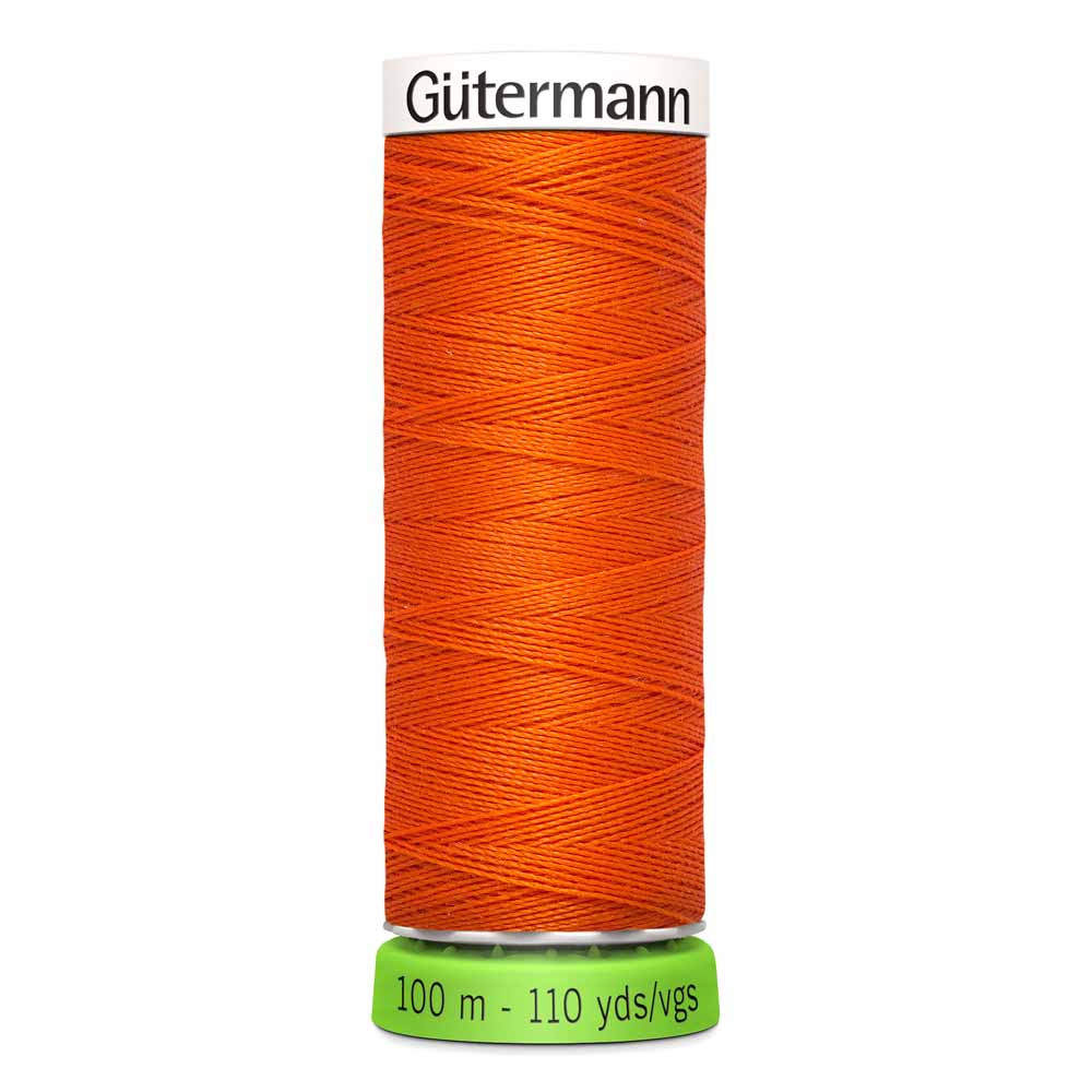 Fil de polyester recyclé / rPet - 351 Orange - GÜTERMANN