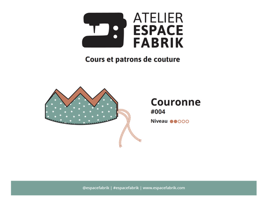 Couronne - Patron PDF