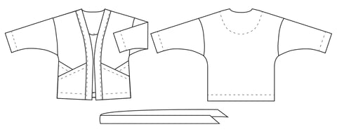 Juno veste - Patron papier -  Papercut